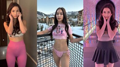 OF高颜值博主 莫尔肯达尔贝克 变身淫荡深喉女王 双飞口交大洋屌 热精颜射糊脸！